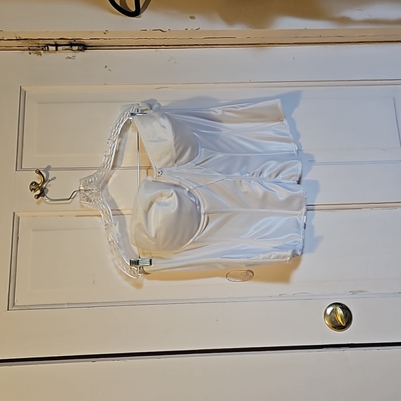 Dominique Strapless shapeware top wired size 46 C white - Picture 2 of 6